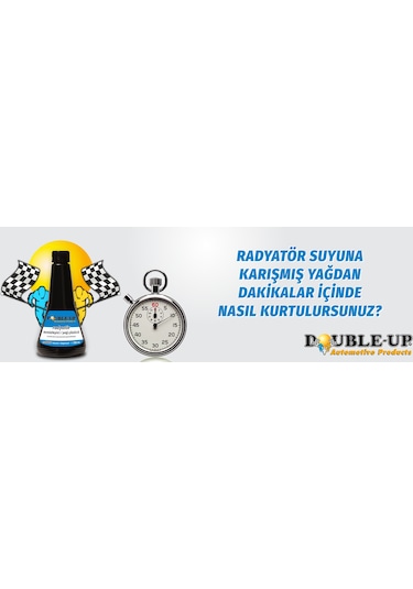 Double-up Radyatör Temizleyici Yağ Çözücü 300 ML