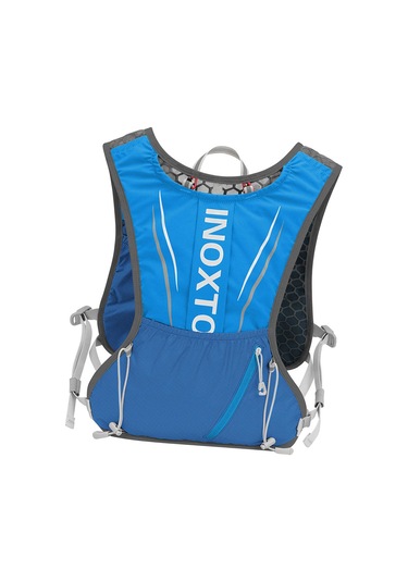 Suntek Hidrasyon Paketi Yeleği, Ayarlanabilir Koşu Takımı Mavi