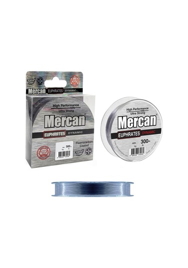 Mercan Euprates Dynamic Gümüş Gri (300 M) Makara Misina