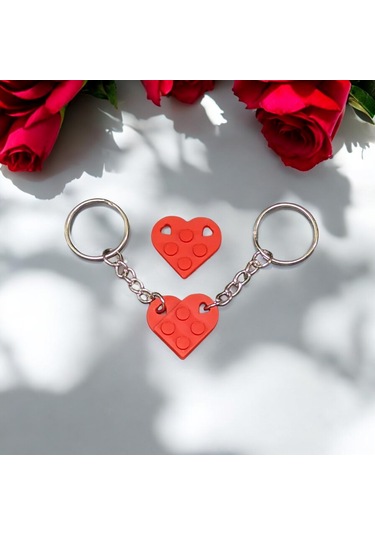 Lego Kalp Anahtarlık 2li