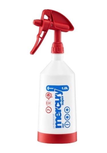 Kwazar 360 Derecede Her Açıdan Çift Atımlı Kırmızı Sprey Şişe 1lt N11.4636