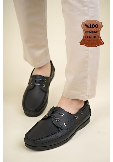 Muggo Miller Garantili Hakiki Deri Erkek Günlük Klasik Casual Ayakkabı Siyah Muggo Miller Garantili Hakiki Deri Erkek Günlük Klasik Casual Ayakkabı Siyah
