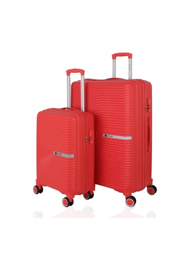 Mçs Polipropilen 2li Valiz Seti Büyük & Kabin V374 S24sy1000077-set 00022 Mercan