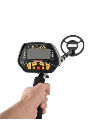 Md 3028 Define Altın Metal Dedektörü - Yeşil Lazer Pointer Hediy