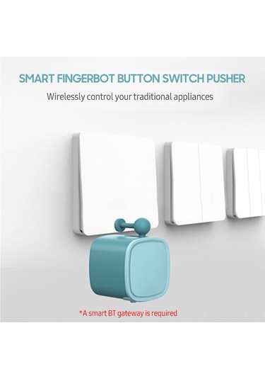 Padalink Mavi Akıllı Parmak Robotu: Uzak Kumanda, Zamanlama Ve Ses Kontrolü İle Ev Aletlerini Akıllı Hale Getirin Bluetooth Ağ Geçidi Gerektirir