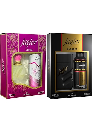 Jagler Classic Kadın Parfüm Seti + Classic Erkek Parfüm Seti