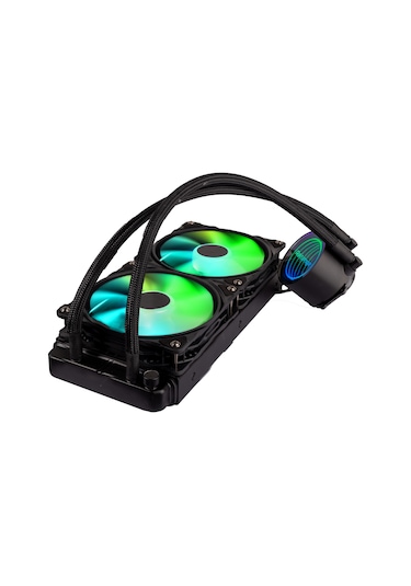 Revenge Nitro Cold 200 Intel Ve Amd Destekli Rgb Fanlı Infinite Panel Cpu İşlemci 240mm Sıvı Soğutma Sistemi - Kılavuzlu