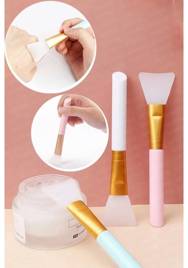 Slikon Krem Ve Makyaj Sürme Spatulası