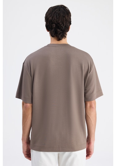 Twn Relaxed Fit Vizon Düz T-shirt 6ec144701535m Çok Renkli