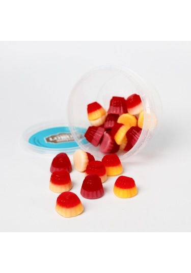 Meyve Ve Vanilya Aromalı Yumuşak Şeker Kek Şekilli 120 G-375