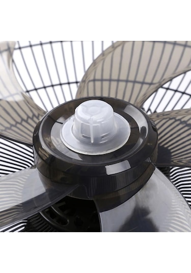 16 İnç Ev Plastik Vantilatör Pervanesi Beş Yapraklı Ayaklı Fan İçin Somun Kapaklı One Sıze