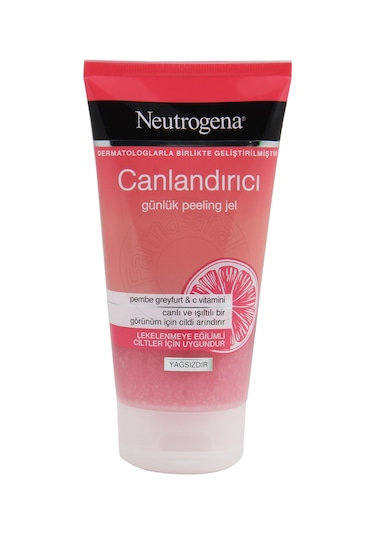 Neutrogena Pembe Greyfurt Canlandırıcı Günlük Peeling Jel 150 ML