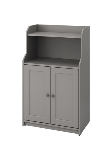 Büfe, Gri, 70x116 Cm Depolama Ve Organizasyo Vitrin Gri