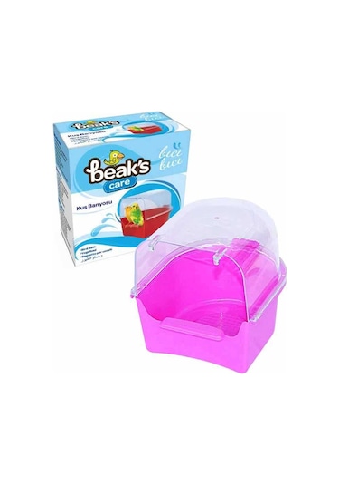 Beaks Bıcı Bıcı Plastik Kuş Banyoluğu