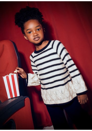 Mayoral Kız Çocuk Triko Pantolon Takım 4582 Siyah