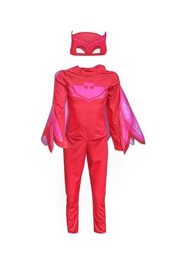 Masho Kids Pijamaskeliler Baykuş Kız Çocuk Kostümü