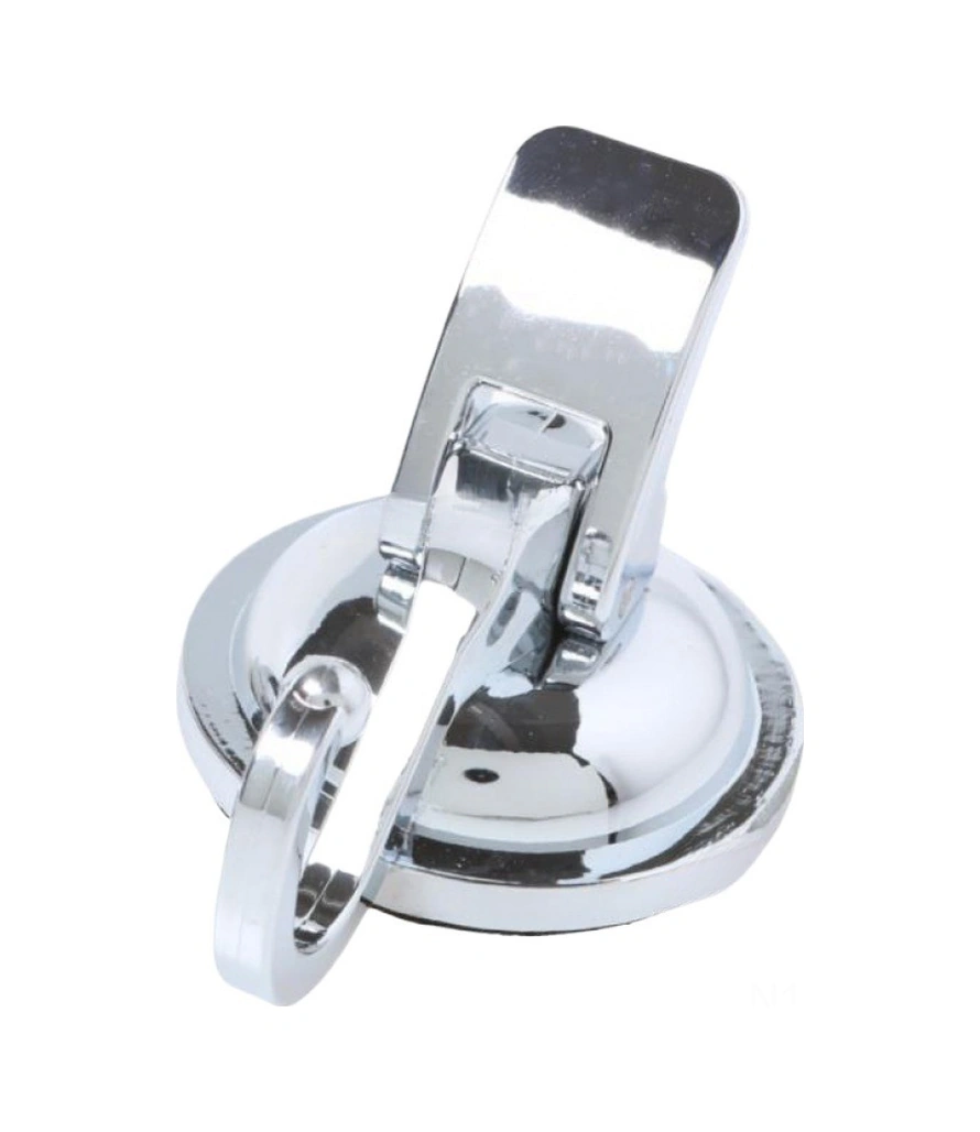 Skycity Banyo Mutfak Süper Vakumlu İliklendirici, Deliksiz Montajlı Cam Duvarlı, İki Adet Halka, Esnek Dolap Gümüş