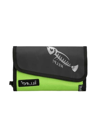 Novahub Katlanabilir Balıkçı Çantası: 6 Şeffaf Cep Ve Su Geçirmez Oxford Kumaş, Kolay Taşıma İçin Karabina. Küçük Boyutlu