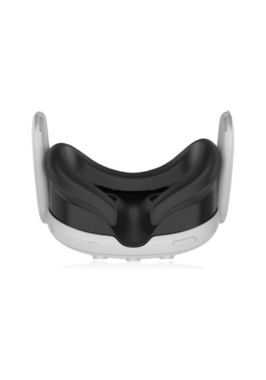 Meta Quest 3 Vr Kulaklık Göz Maskesi Yumuşak Silikon Ter Önleyici Koruyucu Kapak - Gri
