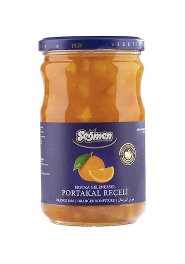 Seğmen Portakal Reçeli Kavanoz 800 G
