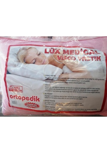 10 Adet Toptan Lüx Medikal Ortopedik Visco Yastık 45x65