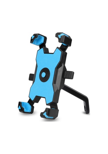 Mavi Aynaya Monte Telefon Tutucu, Darbeye Dayanıklı Araç Tutucu