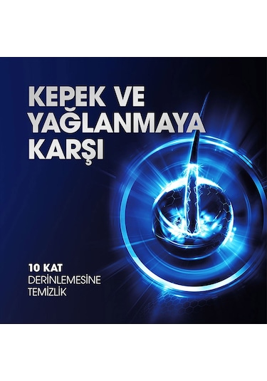 Clear Men Kepeğe Karşı Etkili Şampuan Cool Sport Menthol 600 Ml X3