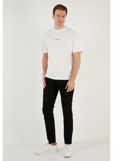 Buratti Pamuklu Normal Bel Regular Fit Boru Paça Jeans Erkek Kot Pantolon 2210J57Parma Siyah