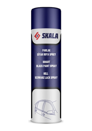 Parlak Siyah Boya Sprey 500ml 010 Siyah
