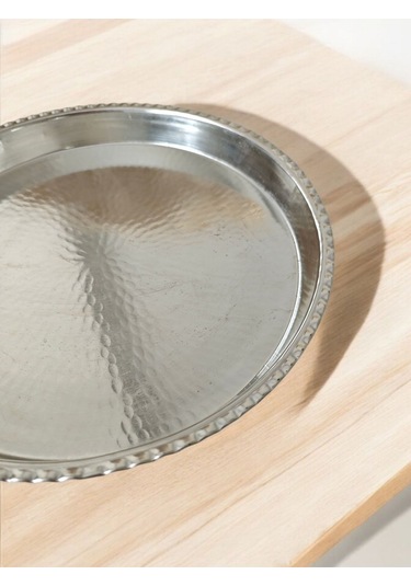 Modabakir Yuvarlak Fırın Tepsisi Bakır Premium Model:45658987 Gri