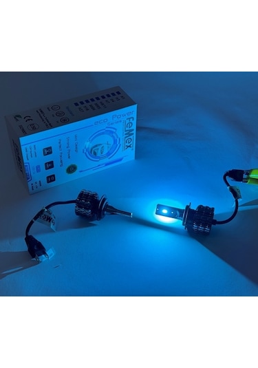 Femex Eco Power Buz Mavi 8000k Csp Chipset H7 Led Xenon Led Headlight