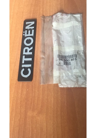 96000409 Bagaj Kapak " Cıtroen " Yazı Cıtroen Bx