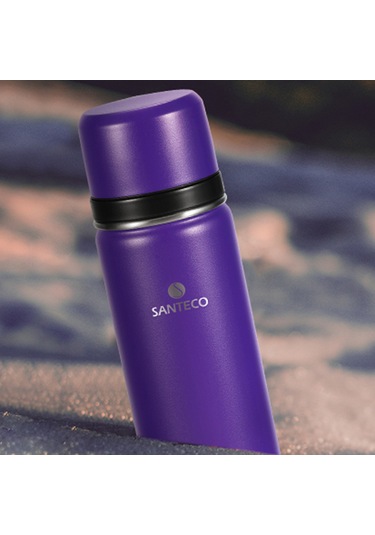 Santeco Kolima 2 Kapaklı Termos 1 L-mor