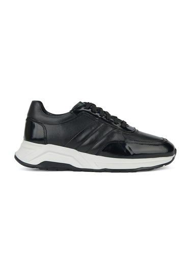 Ziya Erkek Hakiki Deri Günlük Sneaker 161983z789 Siyah 161983z789 000 40