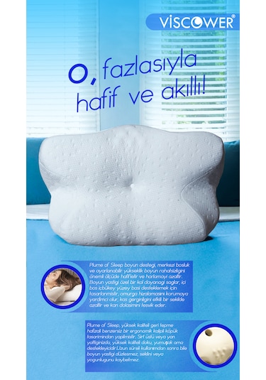 Plume Of Sleep Ergonomik Boyun Destekli Yastık