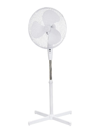 Opp Ayaklı 40 Cm Beyaz Vantilatör 45 Watt 90 Derece