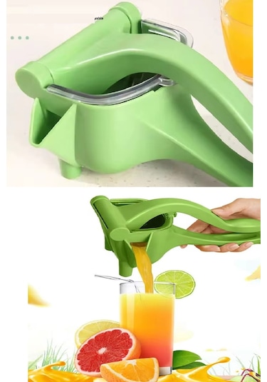 Manuel Plastik Meyve Portakal Karpuz Limon Sıkacağı Kollu Sebze S