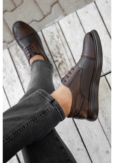 Daxtors D0235 Günlük Ortopedik Erkek Klasik Garantili Ayakkabı 001