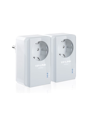 TP-Link TL-PA4010P KIT AV600 Güç Soketli Powerline Adaptör Kiti 2'li