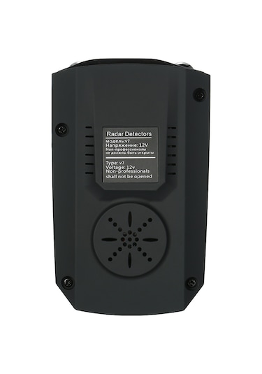 Konesam V7 Arabalık Radar Tespit Cihazı, İngilizce-rusça Desteği, Kırmızı Renk