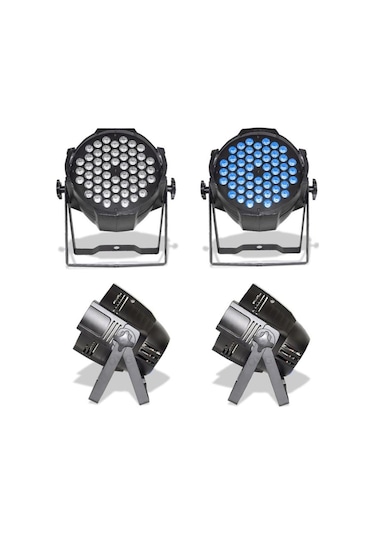 Dj Pro Lp-54 54x3 Watt Full Renkli Led Par 2li Hazır Paket