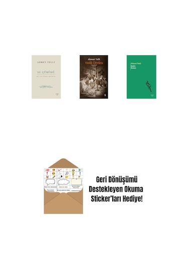 Su Çürüdü Ciltli + Vedâ Divânı Bez Ciltli + Saklı Kalan + Okuma Sticker'ları