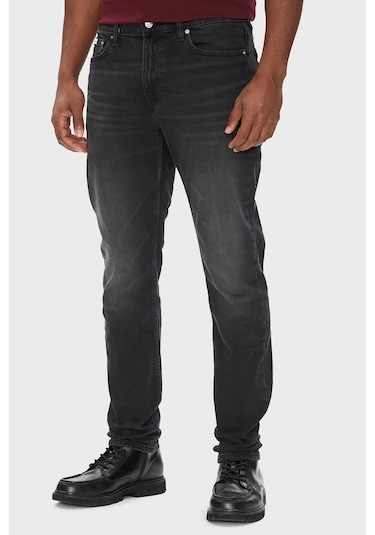 Calvin Klein Erkek Kot Pantolon Lv04rb754g 846 Siyah Siyah