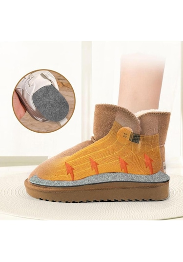 Active Team LX07 - Keçe İç Tabanlık Sıcak Ve Ferah Tutan Rahat Taban