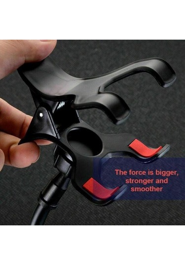 Jms Darbeye Dayanıklı Güçlü Emiş İçin Pratik Hafif Hortum Navigasyon Araç Cep Telefonu Tutucu Siyah