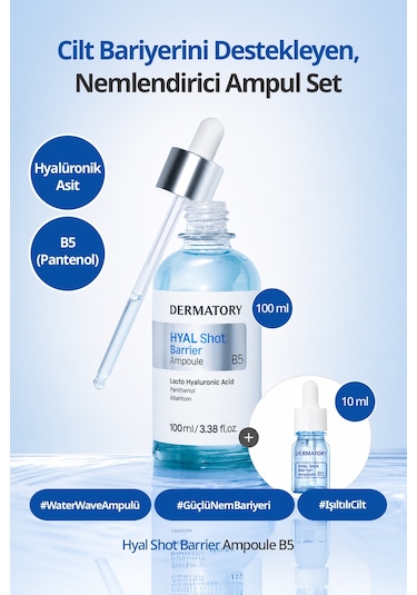 Dermatory Hyal Shot Barrier Ampoule B5 100ml + 10ml