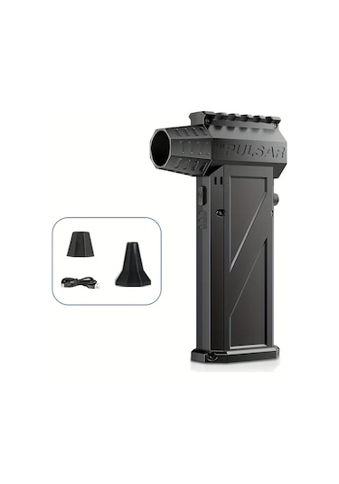 Fochsia Black1 Vakum Temizleyici Seti Güçlü Kompresörlü Toz Üfleme Elektrikli Duster Klavye Temizleme Kit Oto Kurutma Fanı