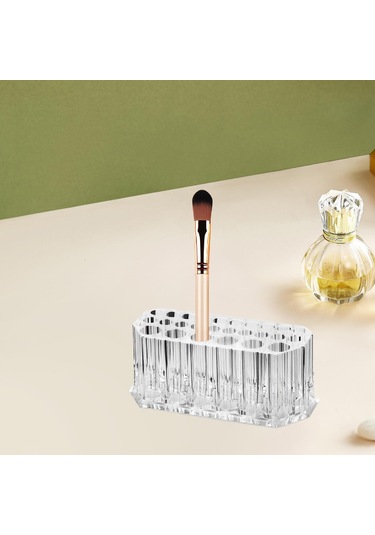Homyl Kozmetik Fırçalar Depolama Tutucu Akrilik 26 Yuva Fırça