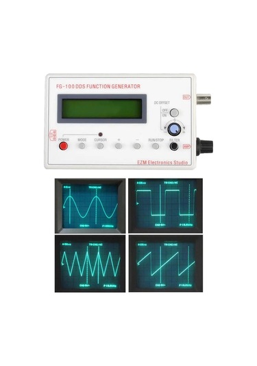 Suntek 1hz-500khz Fg-100 Dds Fonksiyon Sinyal Üreteci Modülü