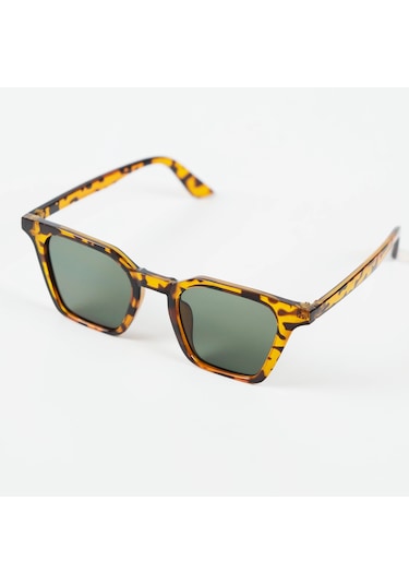 Harris Leopar Unisex Güneş Gözlüğü Kahverengi